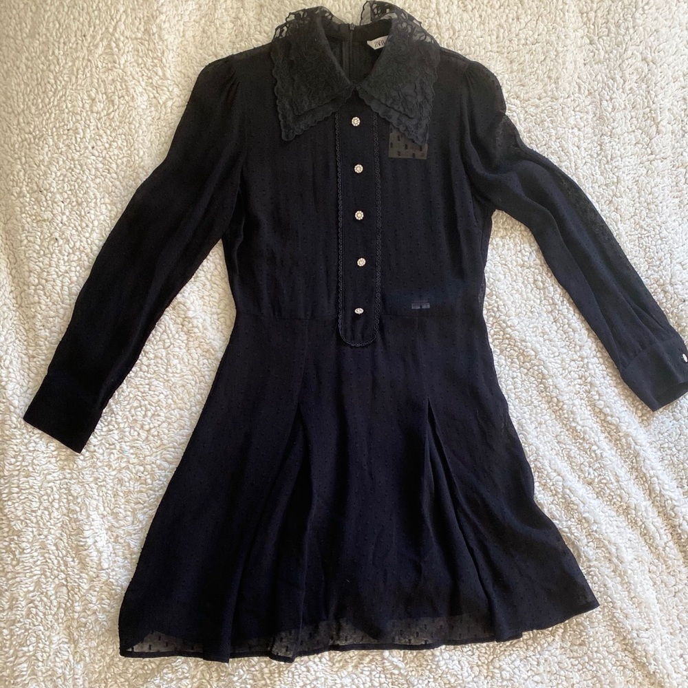 Black romantic romper